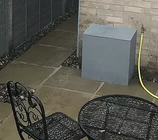 This Painted plywood insulated cabinet